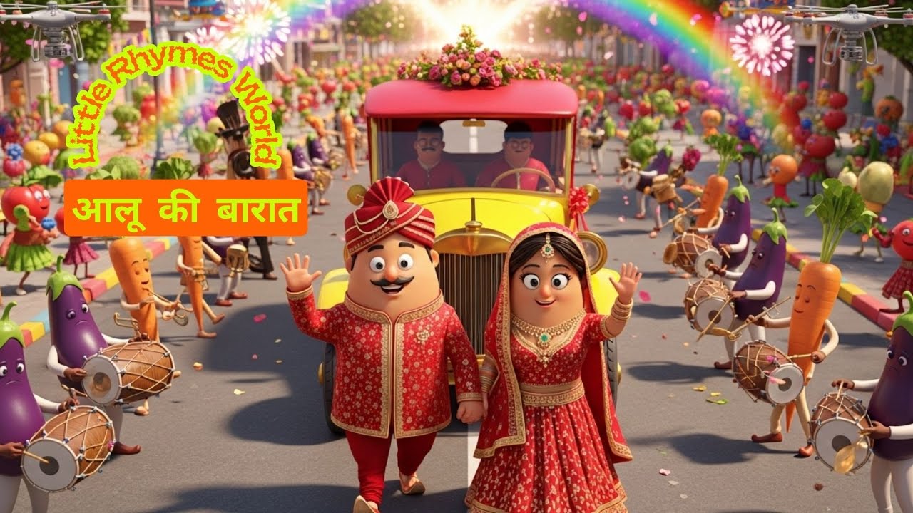 Aalu Ki Barat | Kids Hindi | Hindi Cartoon Video | आलू की बारात