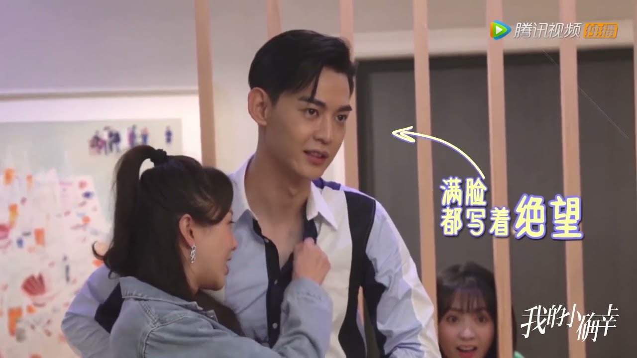 Behind the scene - Throwing up on hot doctor's body! This is real  - My Little Happiness 我的小确幸