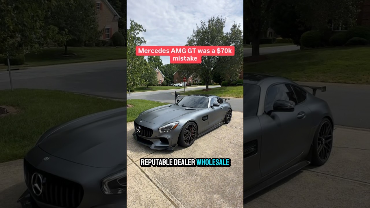 This Mercedes was a $70,000 mistake. #dealership #cardealer #cars #mercedes #amggt #dealer