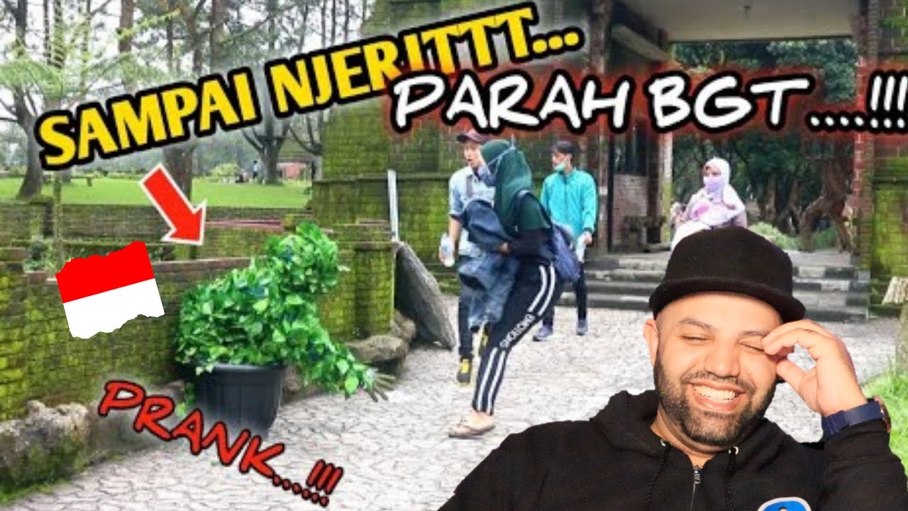 AHH ASTAGHFIRULLAH ‼️ KAGET TAPI BIKIN NGAKAK & HAPPY || BUSHMAN PRANK Indonesia Reaction MR Halal