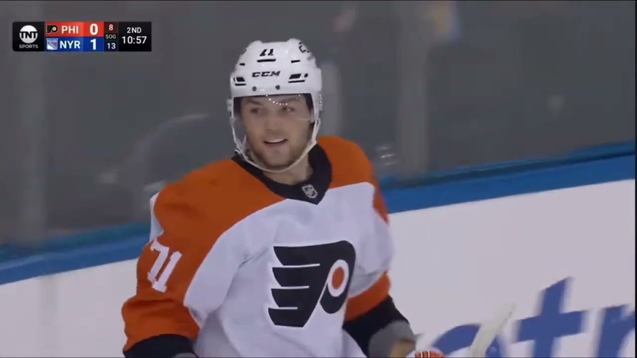 Tyson Foerster First Career Hat Trick - Philadelphia Flyers