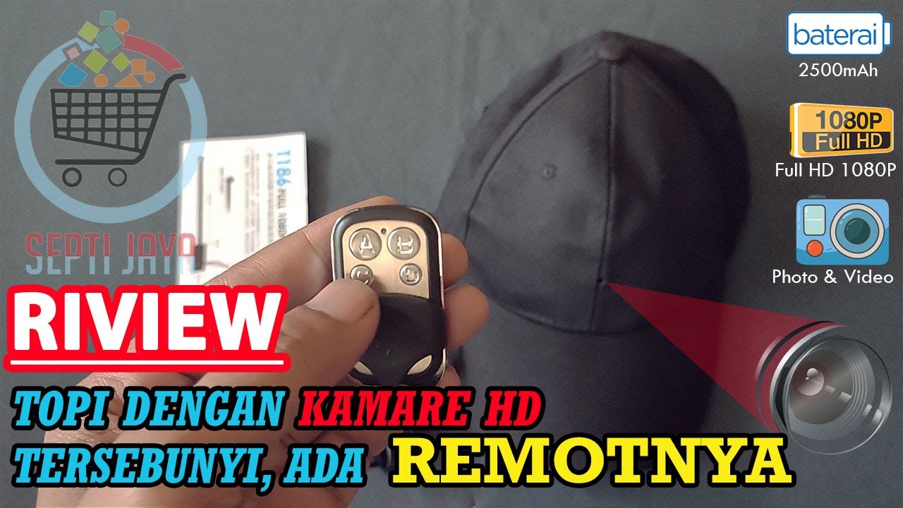 Rekam Dengan Rahasia! Tutorial & Review Topi Kamera Tersembunyi Berkualitas HD dan Baterai Besar