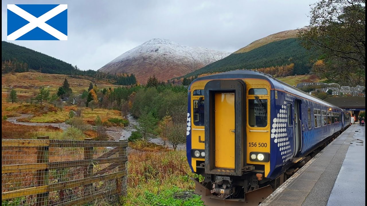 Door de SCHOTSE HOOGLANDEN per trein met ScotRail 
