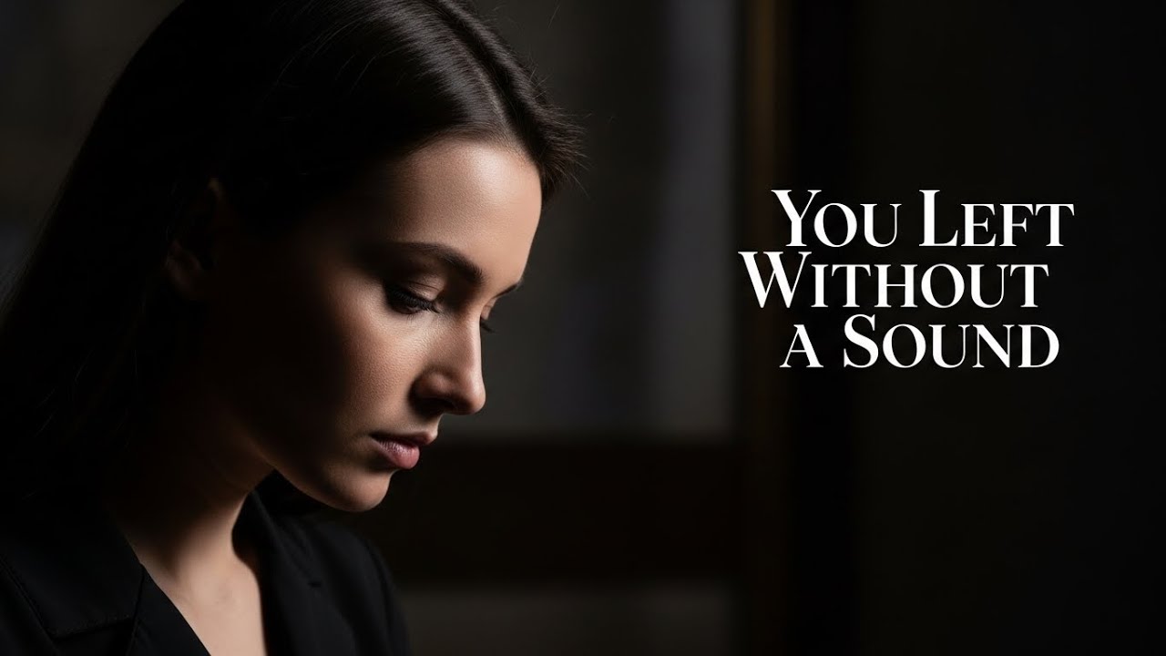 🎵 You Left Without a Sound | Sad Love Song