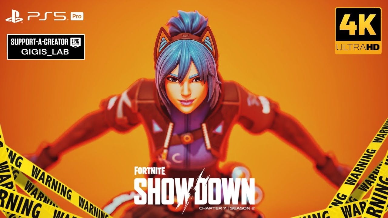 FORTNITE On PS5 PRO Gameplay RIVAL HOPE Skin Showcase Before You Buy Review 4K