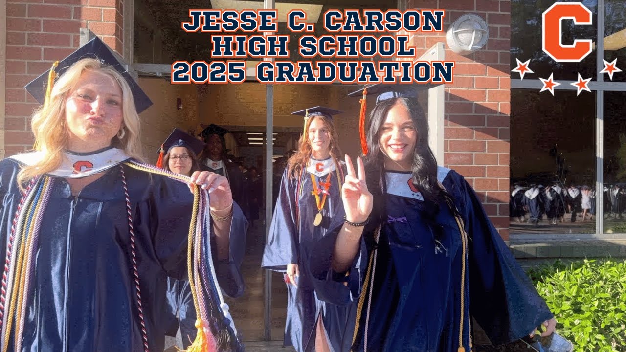 Carson 2025 Graduate Procession