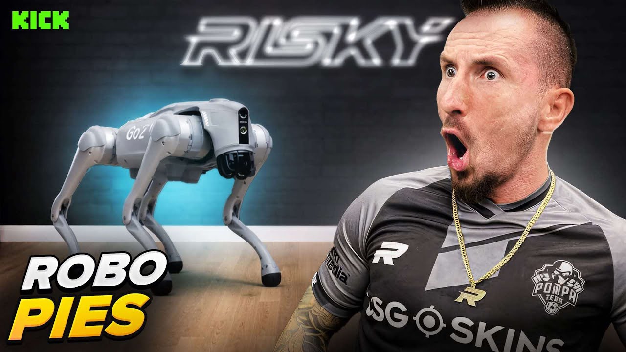 PIES ROBOT CHCIAŁ ZNISZCZYĆ LAMBO