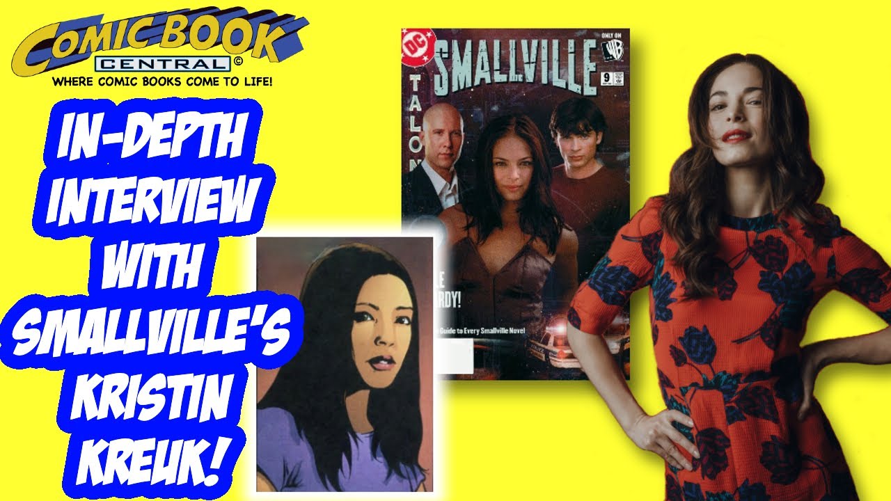 KRISTIN KREUK - Smallville's Lana Lang! (Comic Book Central Ep 434)