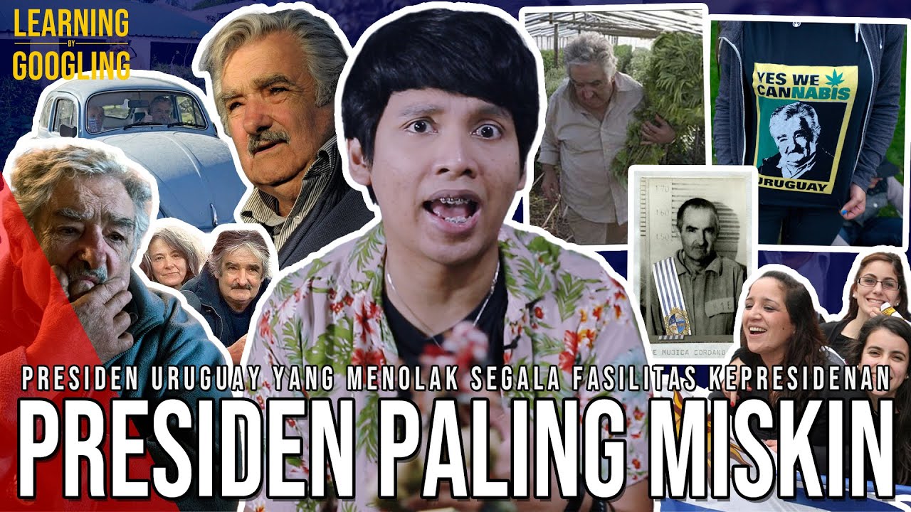Presiden Paling Miskin Di Dunia! 90% Gajinya Dibagi Ke Rakyatnya! Jose Mujica | Learning By Googling