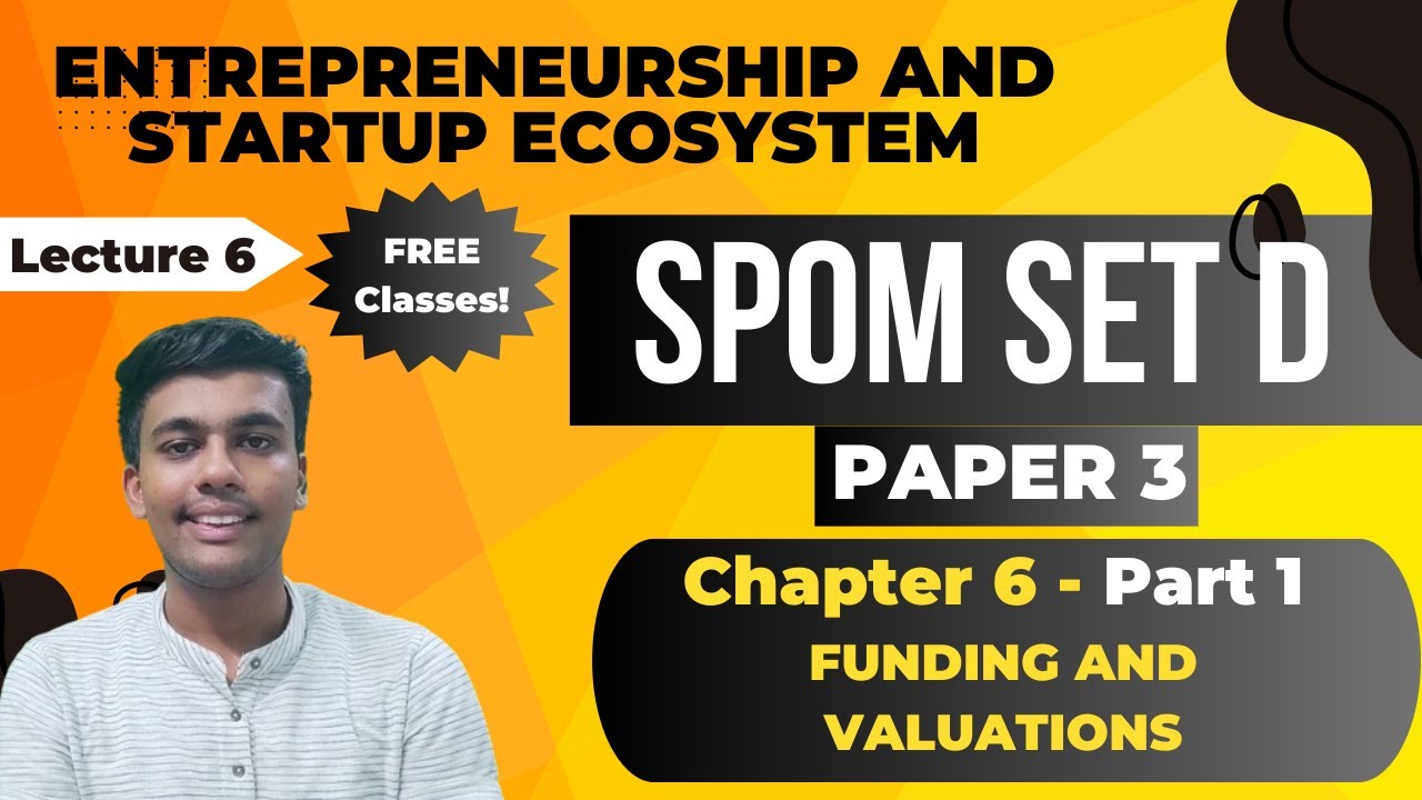 SPOM Set D || Chapter 6 - Part 1 || Funding and Valuation || CA Final