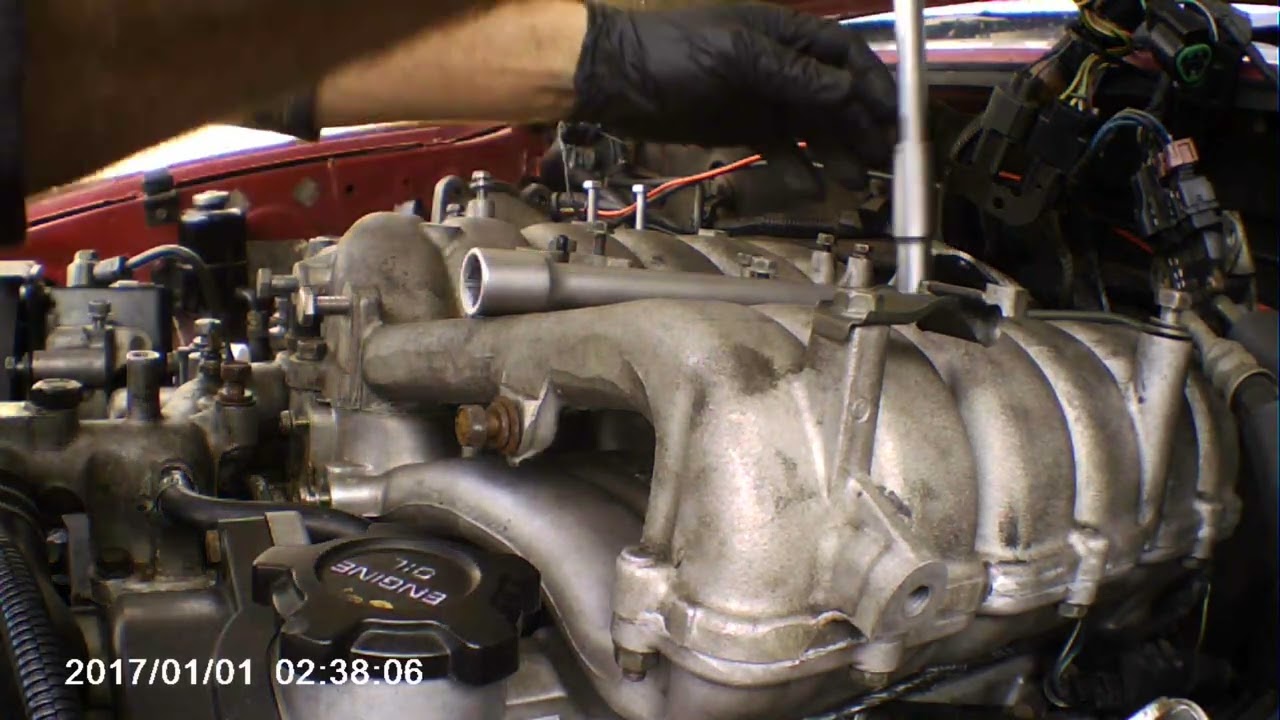 How to fix stripped thread on 1996 V6 3500 Mitsubishi Pajero air intake  block