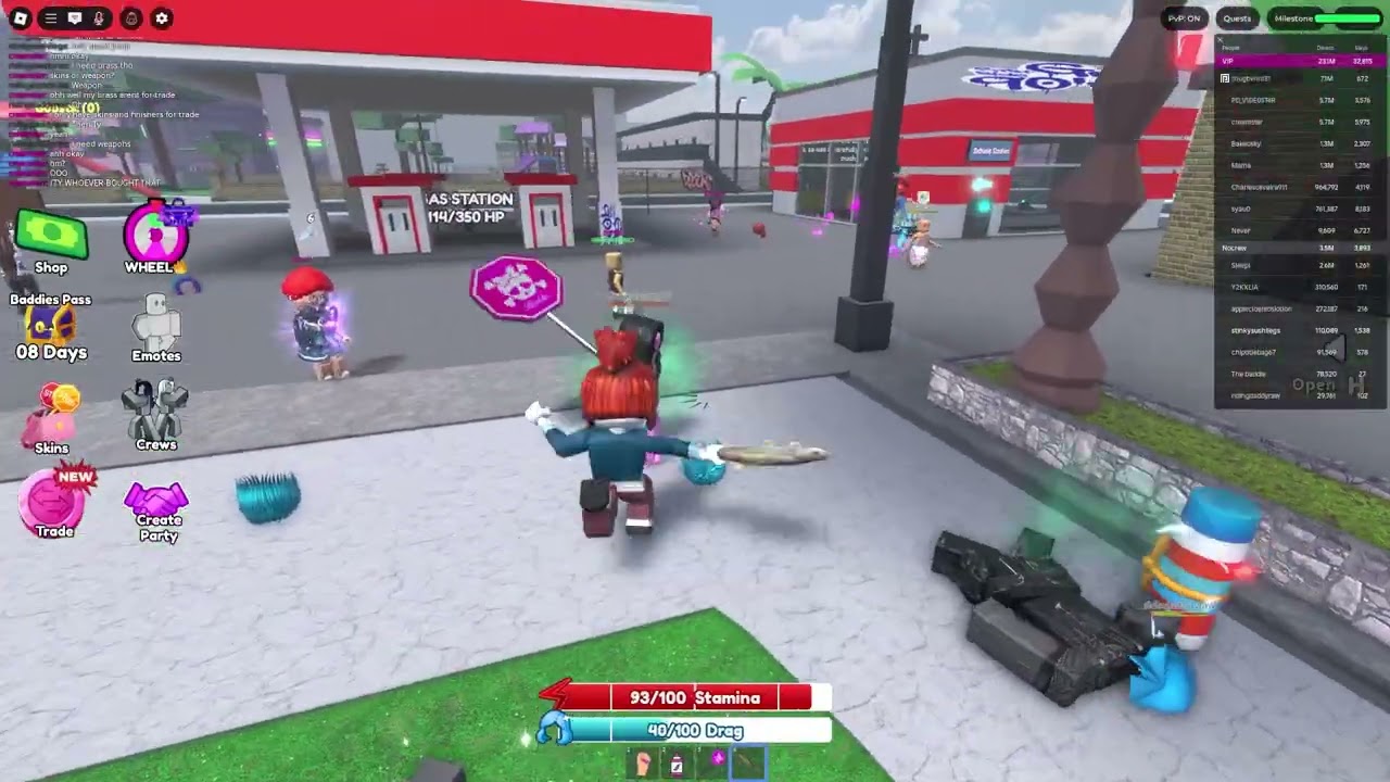 GETTING JUMPED IN BADDIES