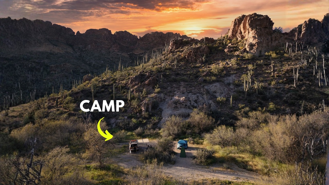 Camping in the Arizona Desert is WAY BETTER Than You Probably Think