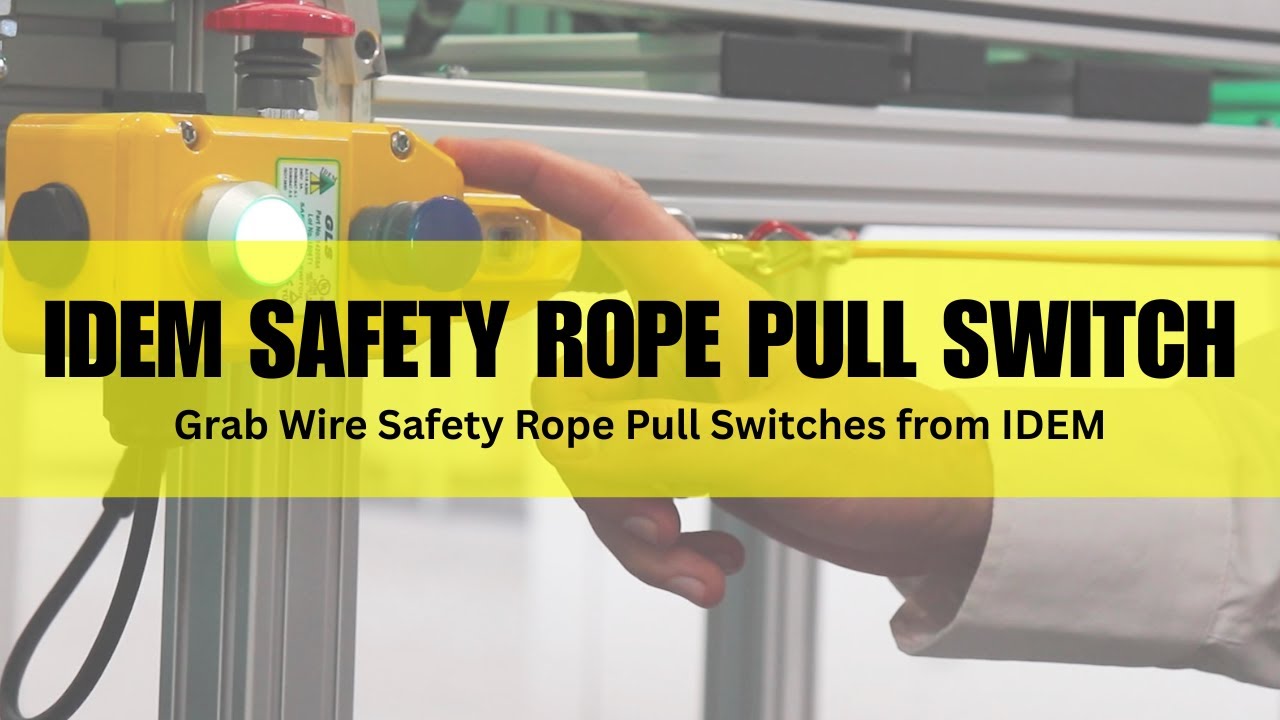 Grab Wire Safety Rope Pull Switches from IDEM Safety