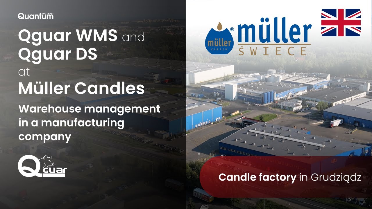 Qguar WMS and Qguar DS at M&uuml;ller Świece &ndash; Warehouse management in a manufacturing company