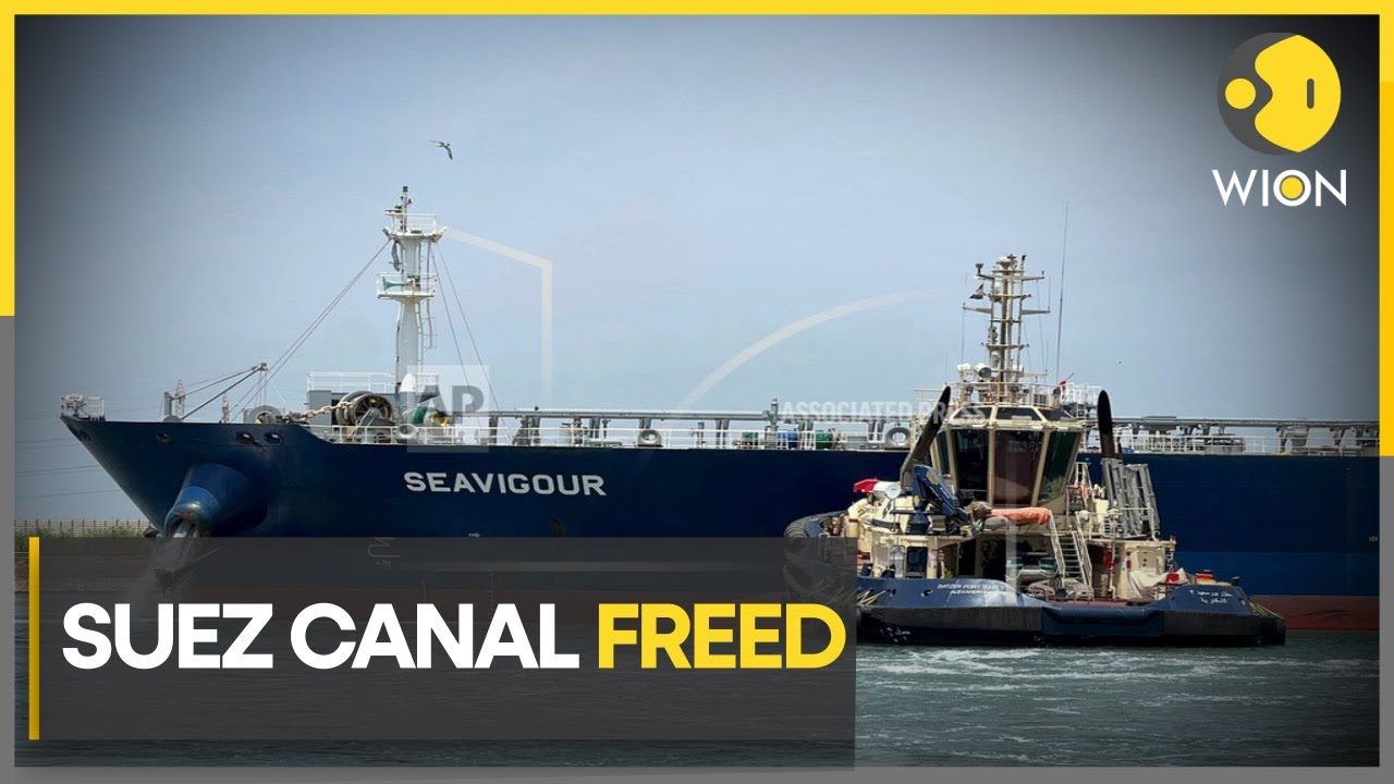 Stranded oil tanker freed from Suez canal | World Business Watch