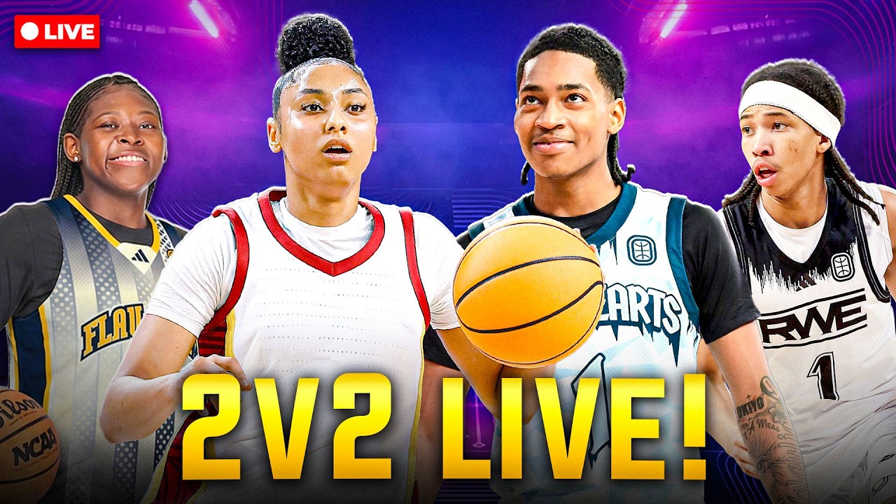 Juju Watkins & Rob Dillingham Pull Up For CRAZIEST 2v2 Tournament Ever