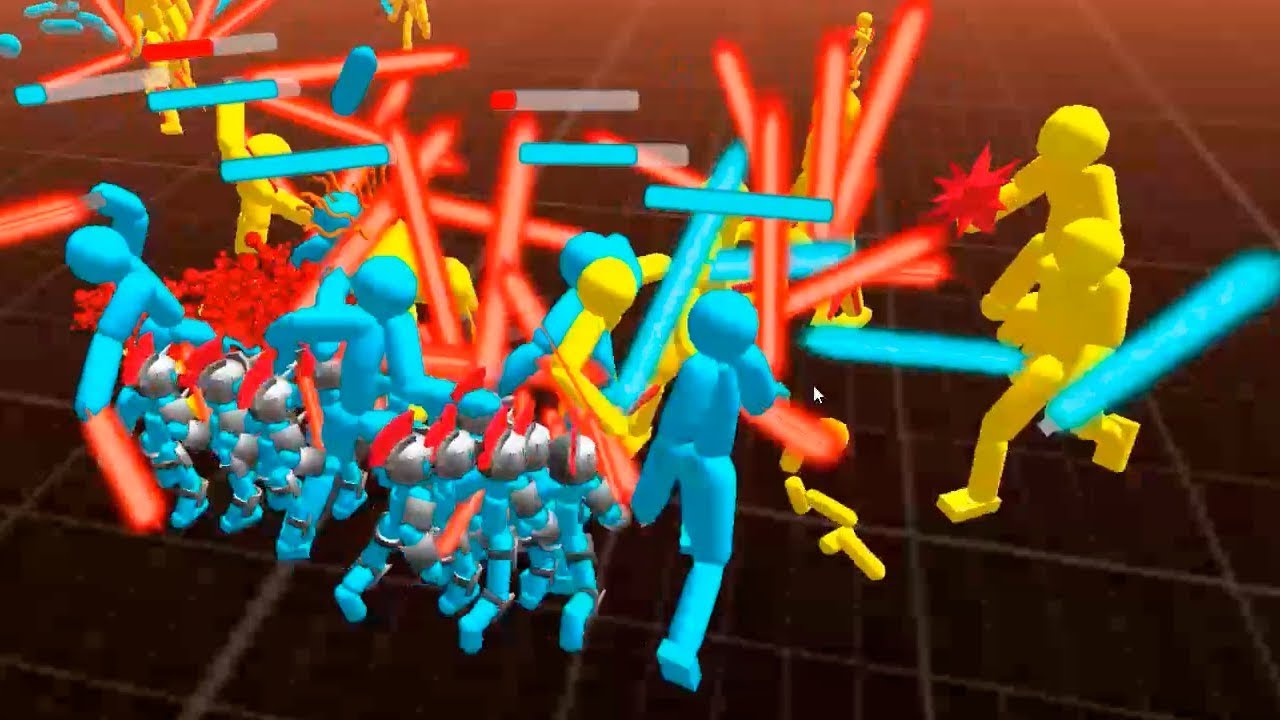 stickman simulator battle of warriors - the perfect army