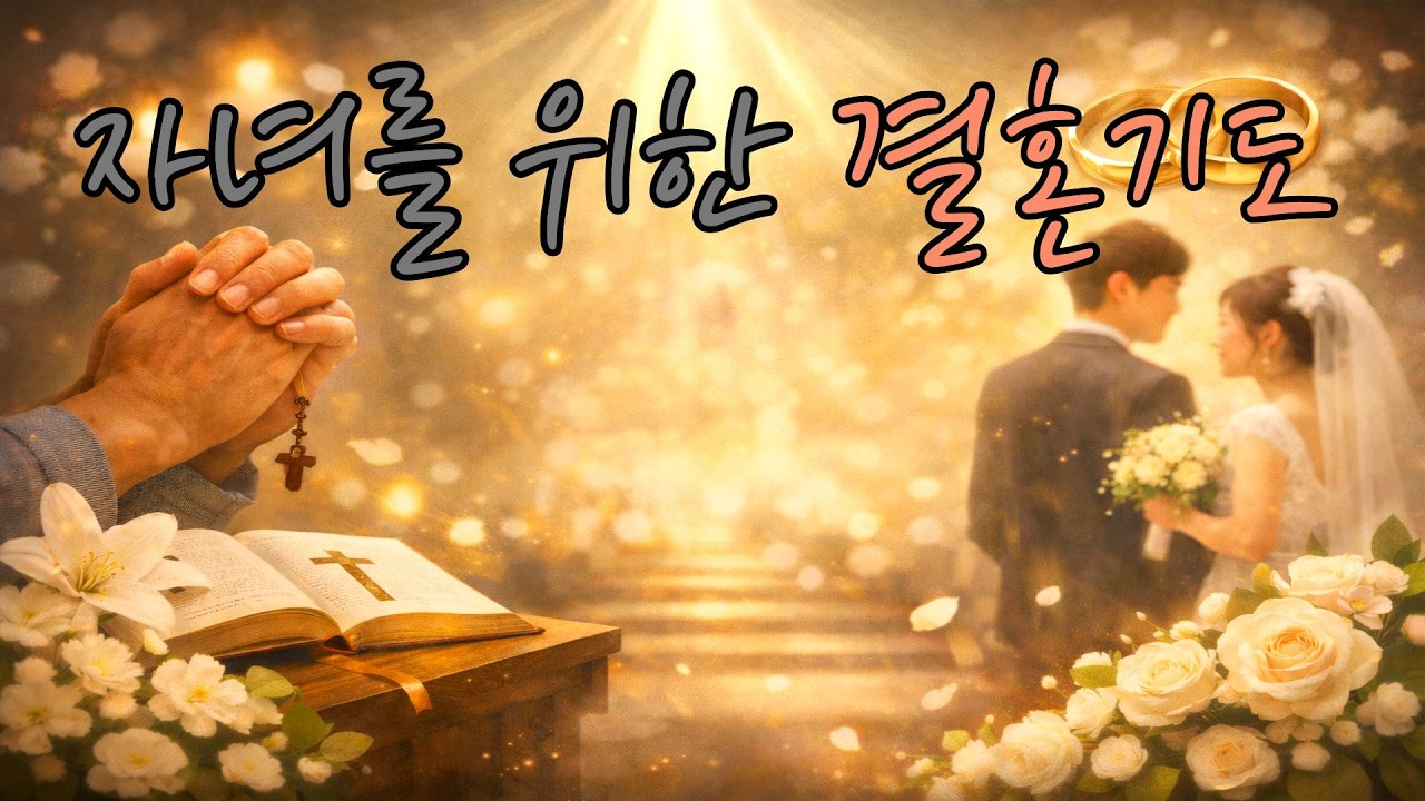 자녀를 위한 결혼기도 (2) 💍ㅣ늦어 보일지라도 하나님의 계획은 완전합니다 ㅣ하나님의 때를 기다리며 ㅣ자녀 결혼 중보기도