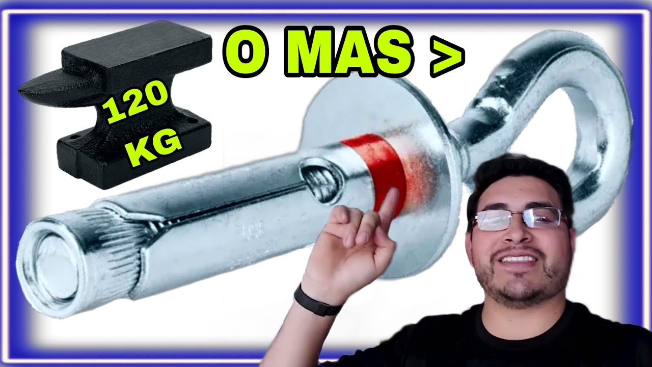 CUANTO PESO PUEDE SOPORTAR 💪 UN TAQUETE EXPANSOR 🚧