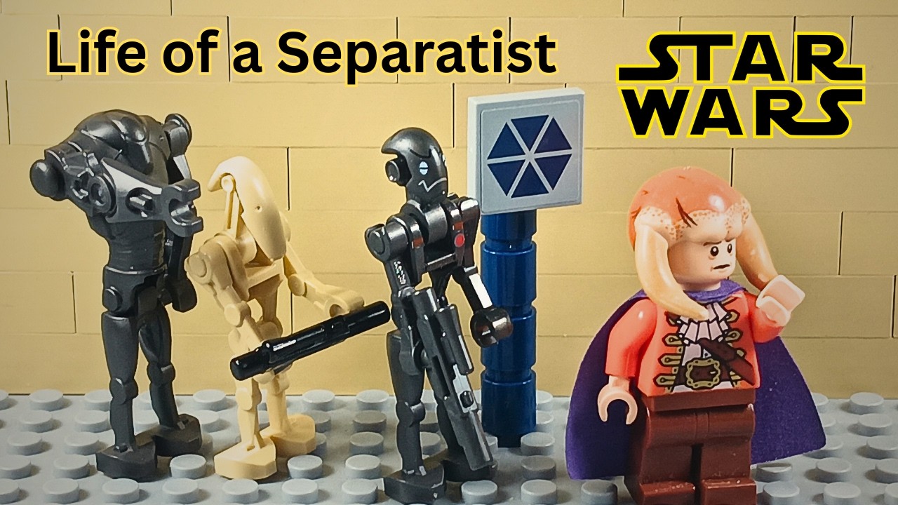 Lego The Life of a Separatist [Lego Star Wars]