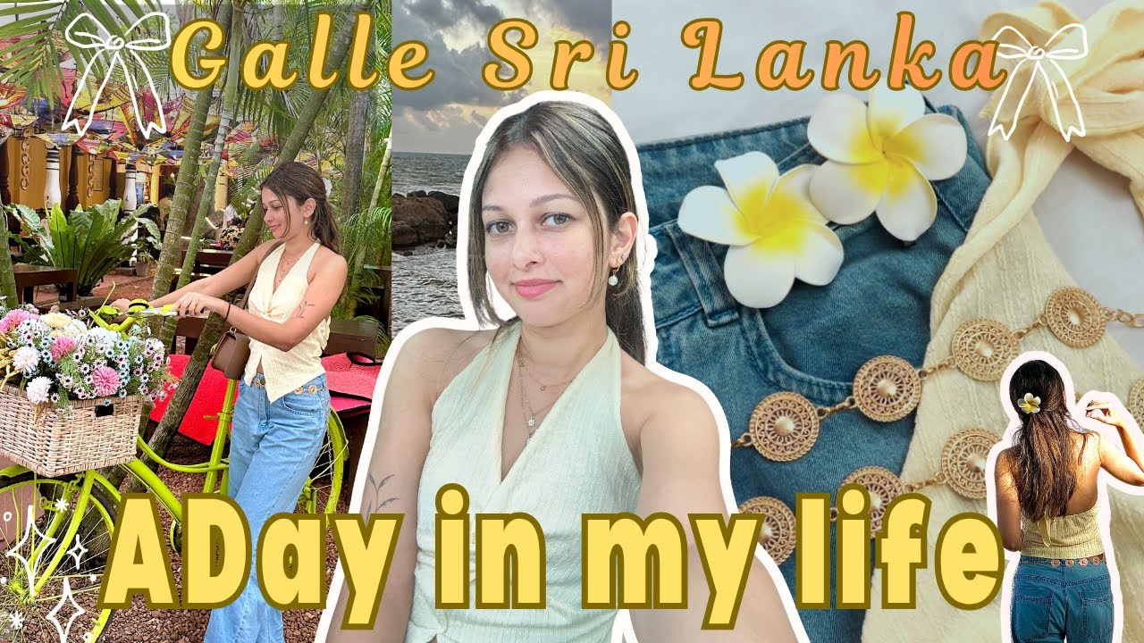 A day in my life in Sri Lanka Galle | Things to do in Galle Sri Lanka | Travel vlog Sri Lanka