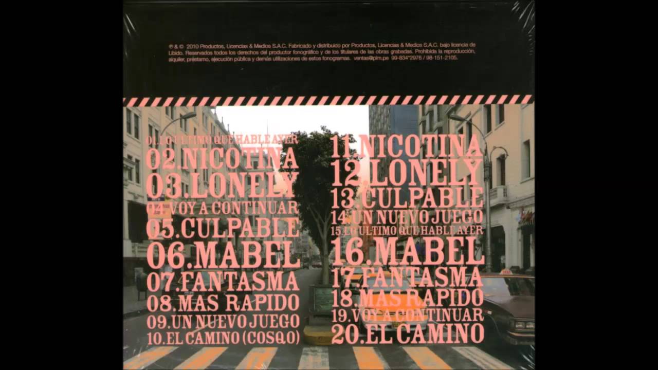 Lo último que hablé ayer - álbum completo de libido