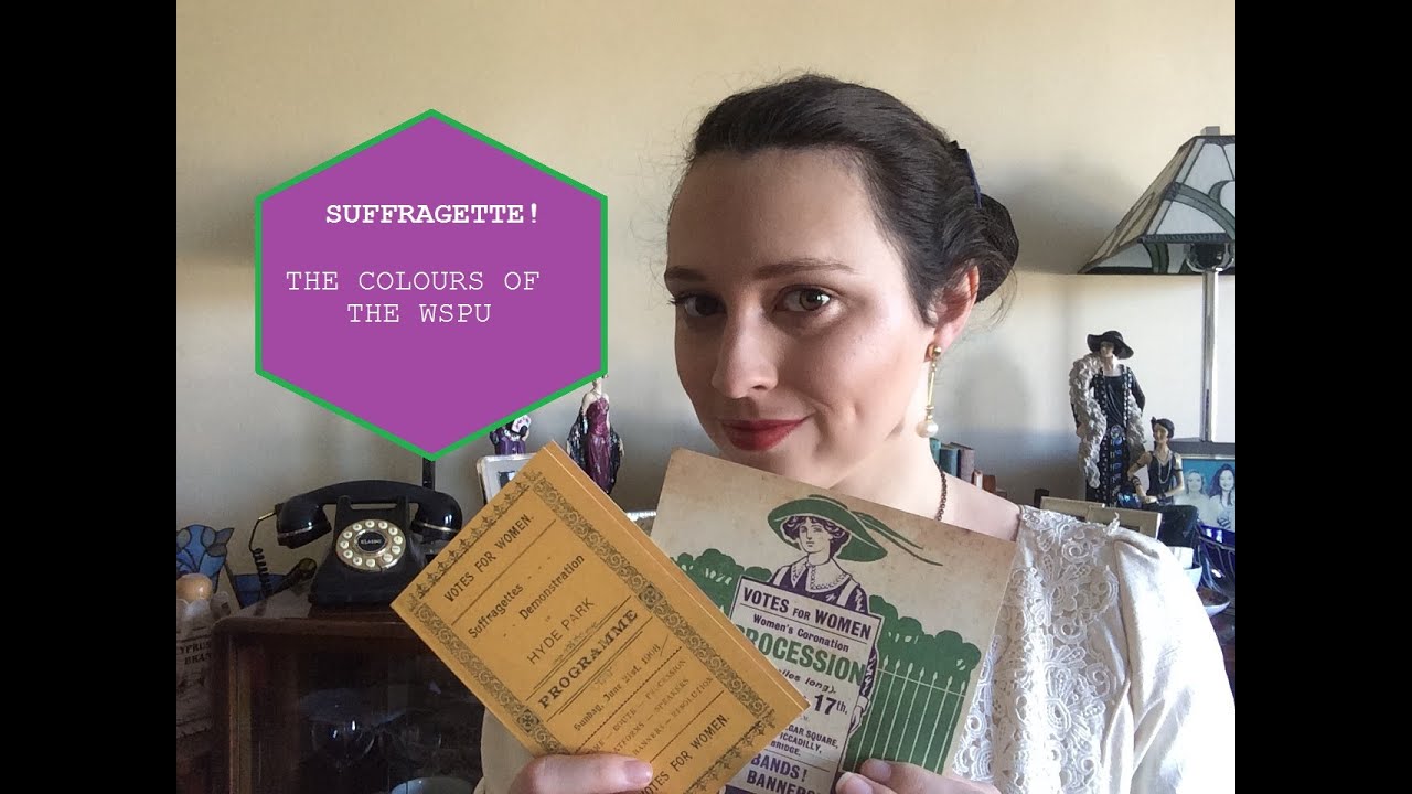 Suffagette: The colours of the WSPU
