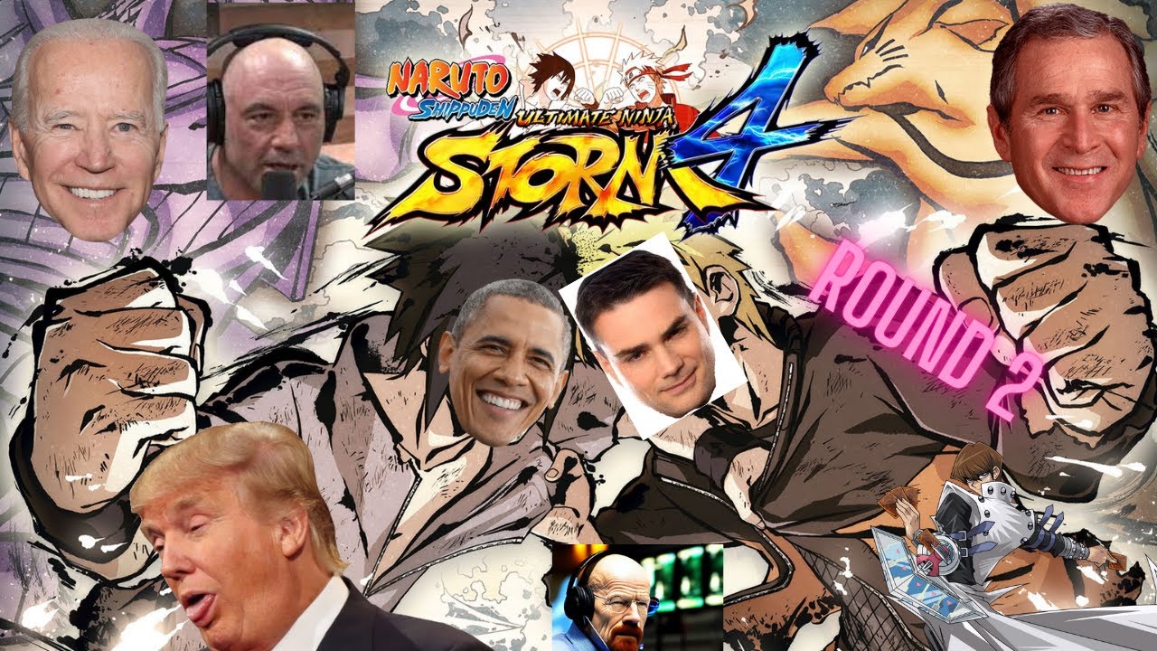 Ai Presidents Play Ninja Storm 4 Tournament! Round 2 (Obama vs Shapiro)