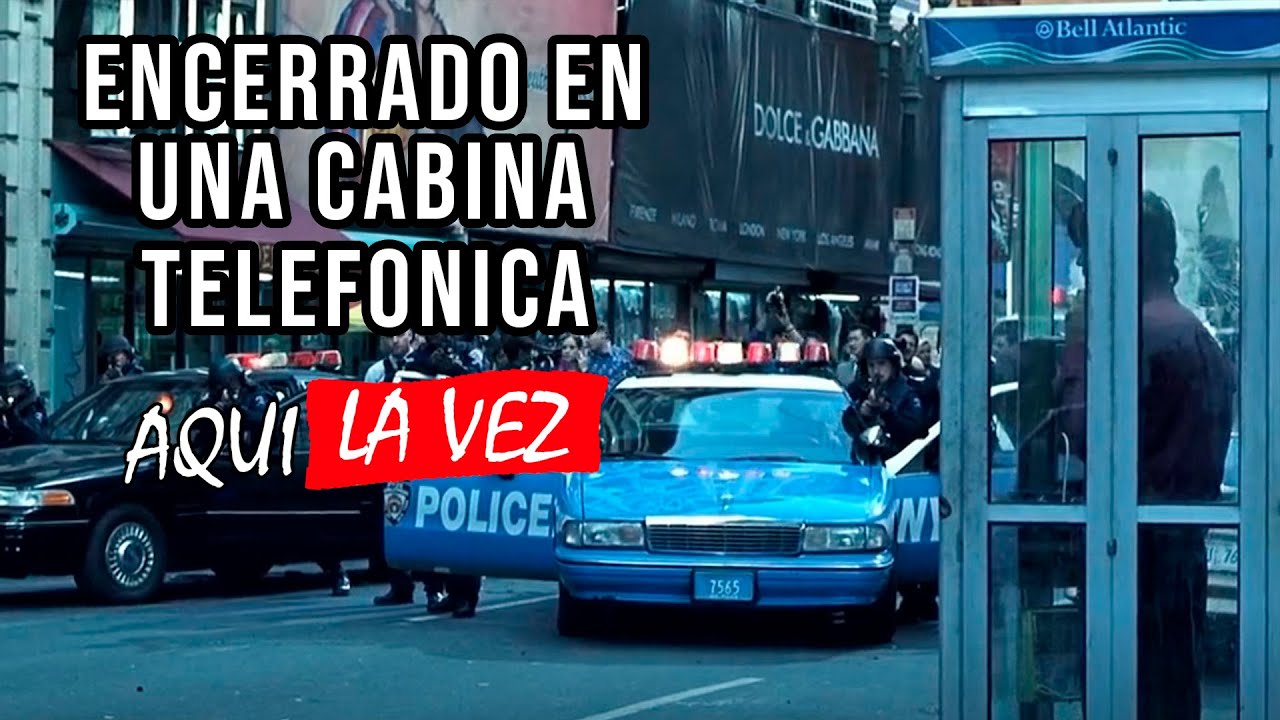 ENCERRADO EN UNA CABINA TELEFONICA (Phone Booth) En 10 Minutos | Resumen