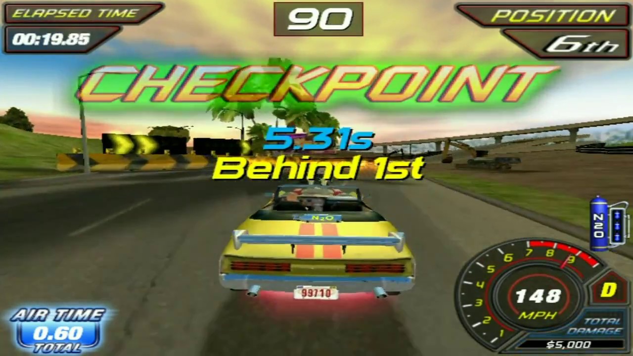 Fast and furious arcade with Maximum tune 6 OST