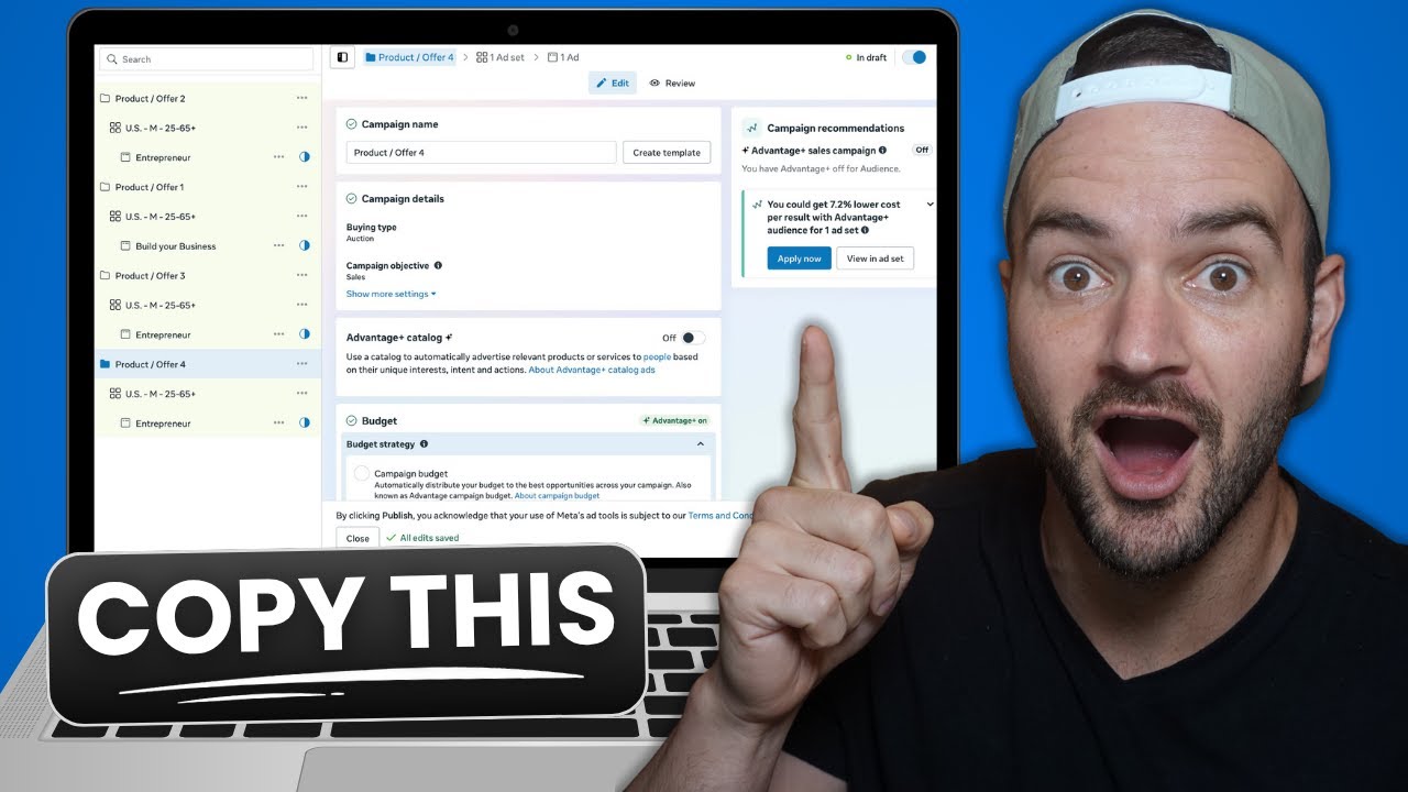 Как структурировать рекламные кампании на Facebook для максимальной эффективности