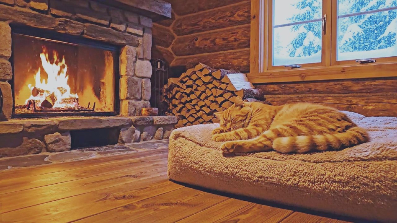 🐱 This Orange Cat Fireplace Video Is Putting Millions to Sleep Instantly 🔥 Watch Now