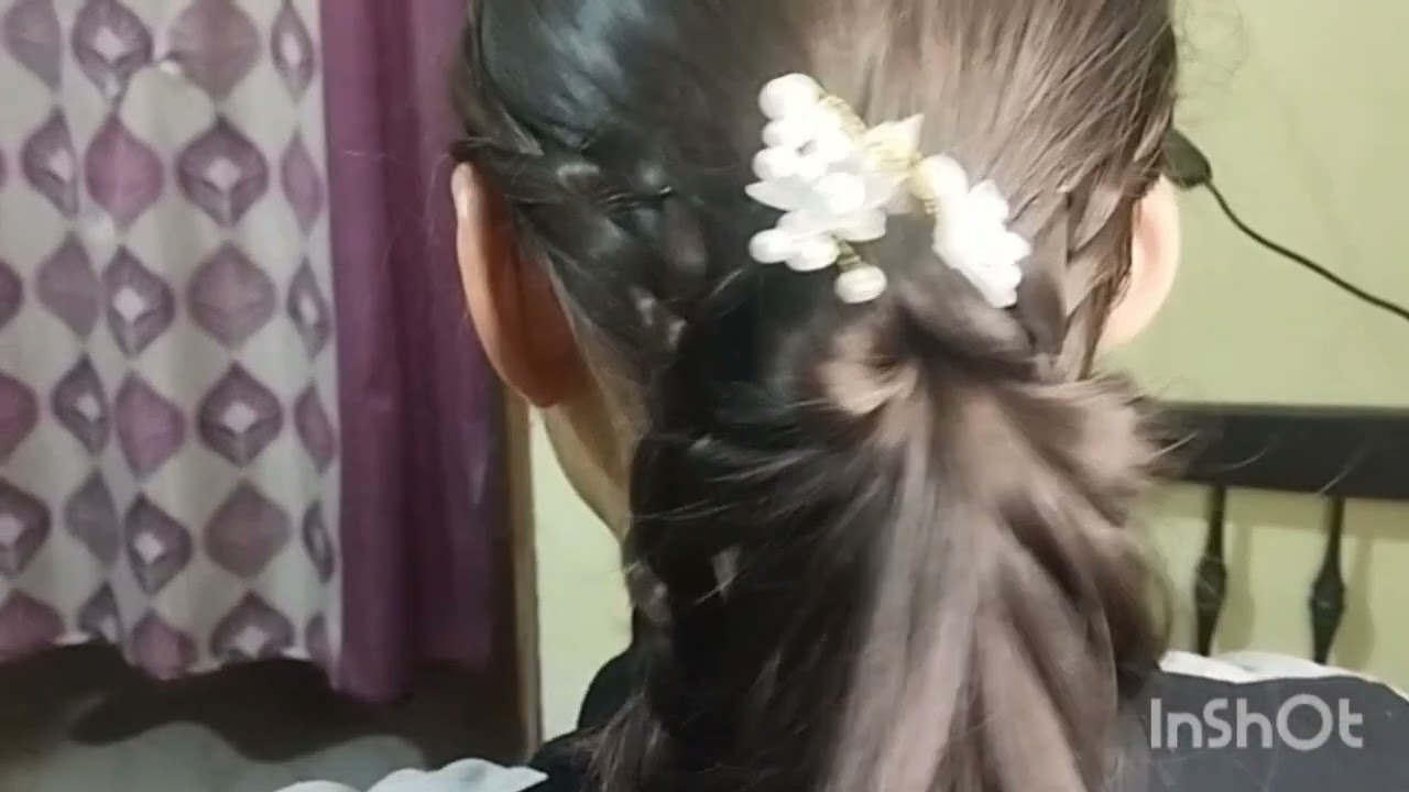 Two hairstyle/beautiful stylish hair style/wedding season related hairstyle 🤩🤩🤩🤩