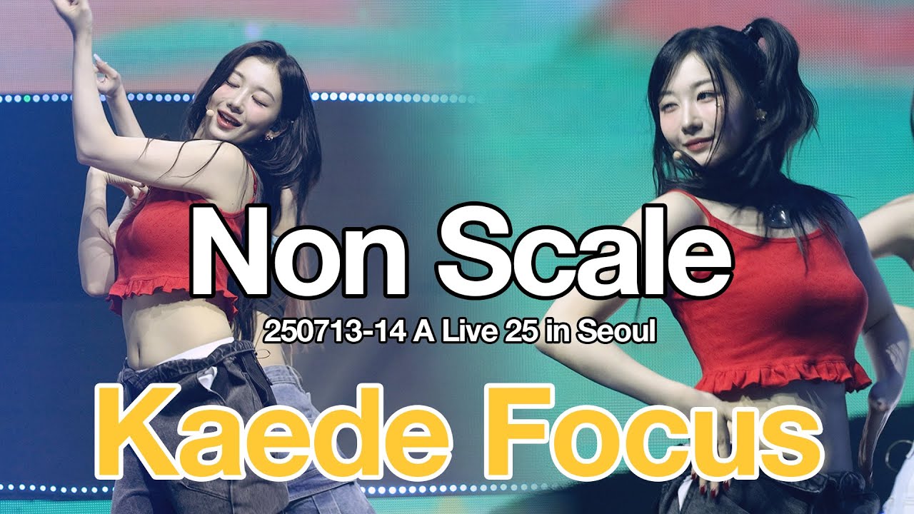[4K]250712-13 tripleS 카에데 Kaede かえで Non Scale A Live 25 in Seoul fancam 트리플에스 직캠