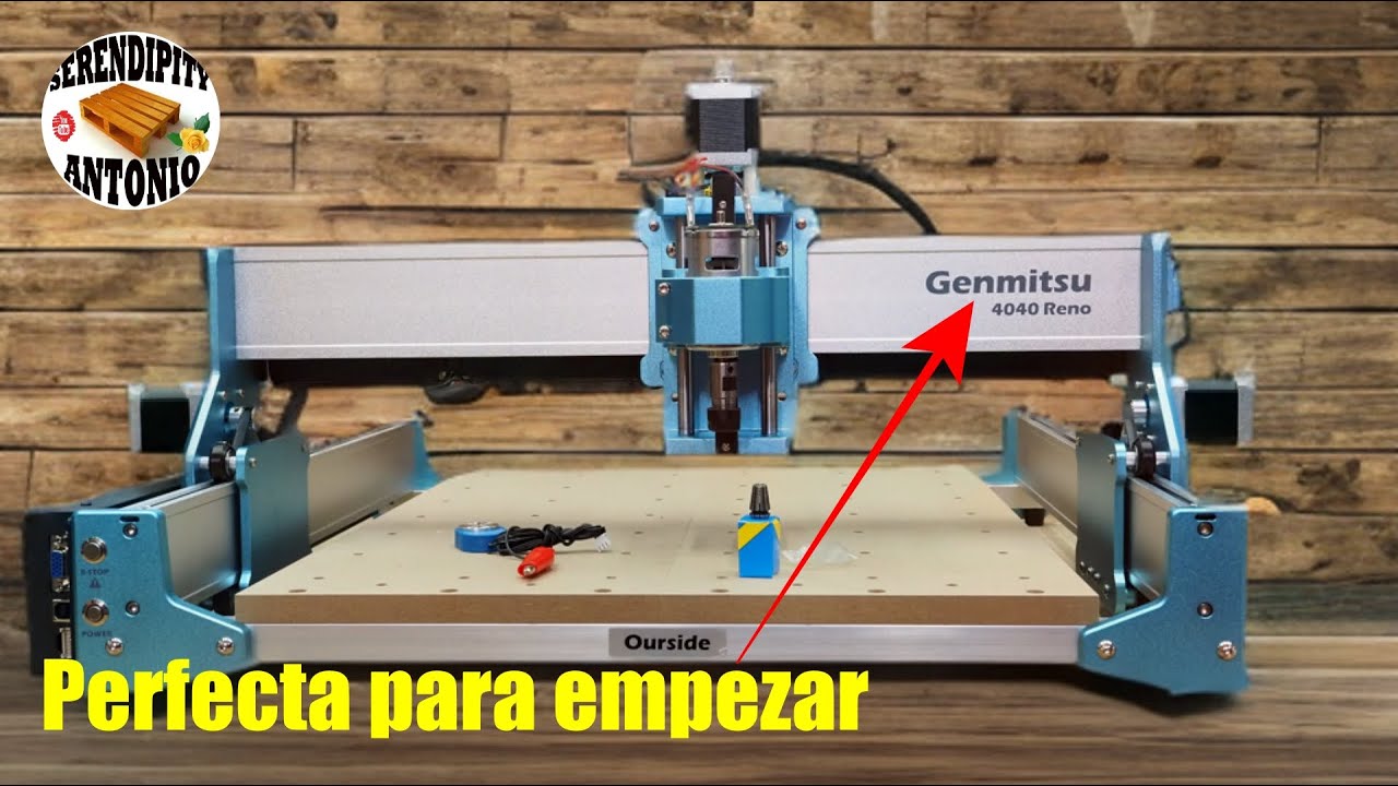 Genmitsu 4040 Reno: La CNC perfecta para principiantes