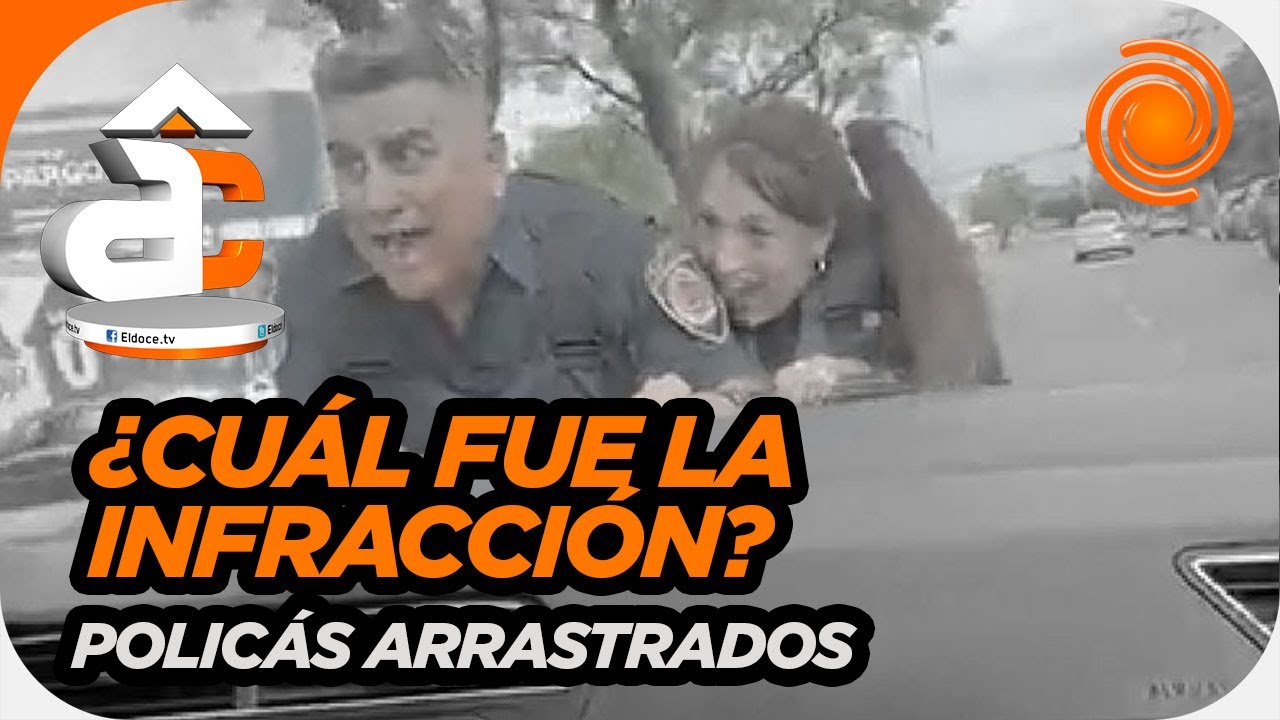 La policía justificó su accionar contra el conductor que evadió un control y arrastró a dos agentes