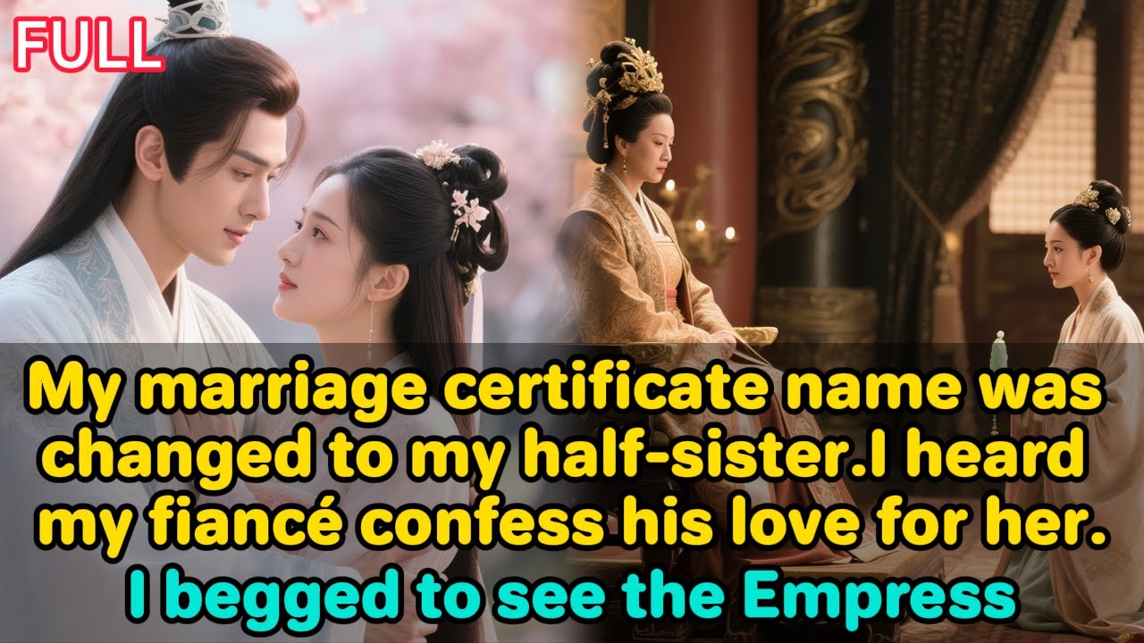 My marriage certificate name was changed to my half-sister.I heard him confess deep love for her.I..