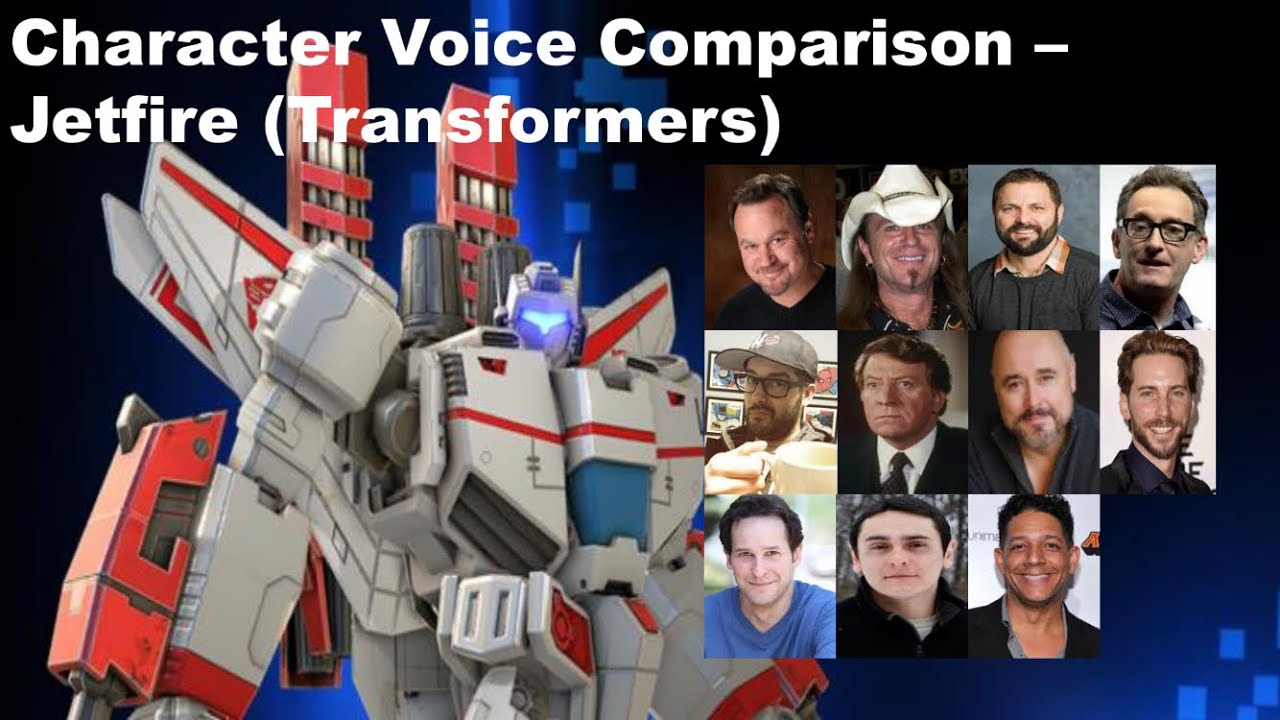CHARACTER VOICE COMPARISON - JETFIRE (TRANSFORMERS)