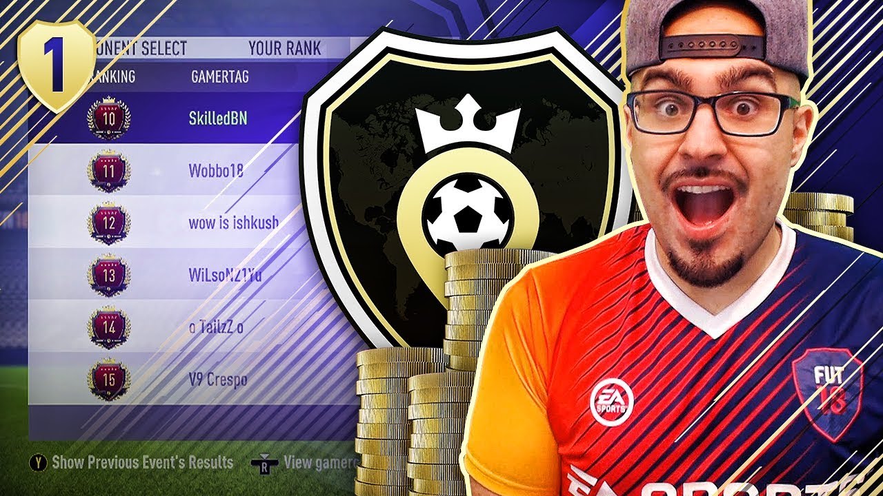 EASIEST WAYS TO GET TOP 100! Road To Squad Battles FIFA 18 Ultimate team #01