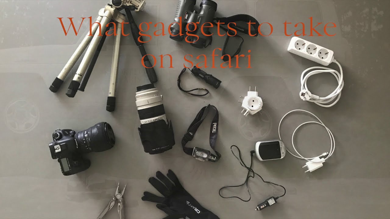 What gadgets to bring on your selfdrive safari in Botswana or Zambia | eng subs | Khokelo Safaris