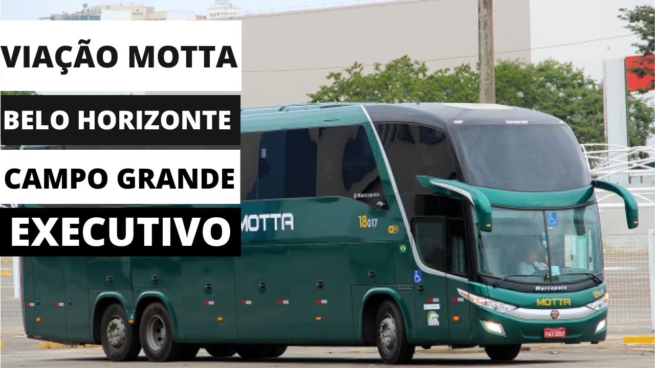 VIAÇÃO MOTTA DE BELO HORIZONTE PARA CAMPO GRANDE