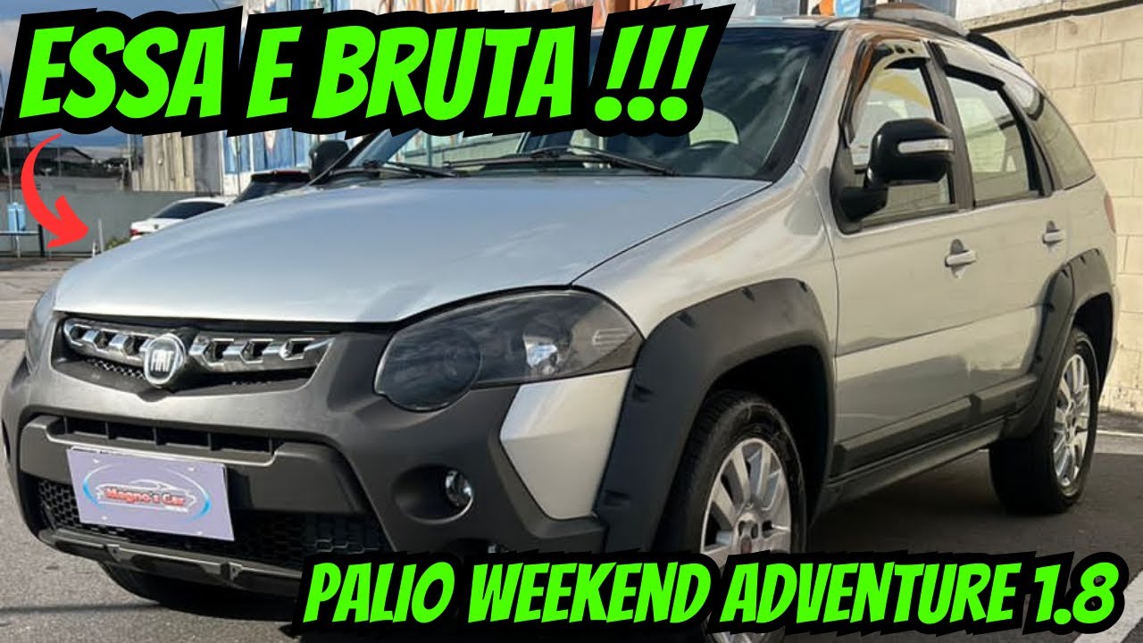 FIAT PALIO WEEKEND ADVENTURE 1.8 (FLEX) VALE A PENA COMPRAR !!!