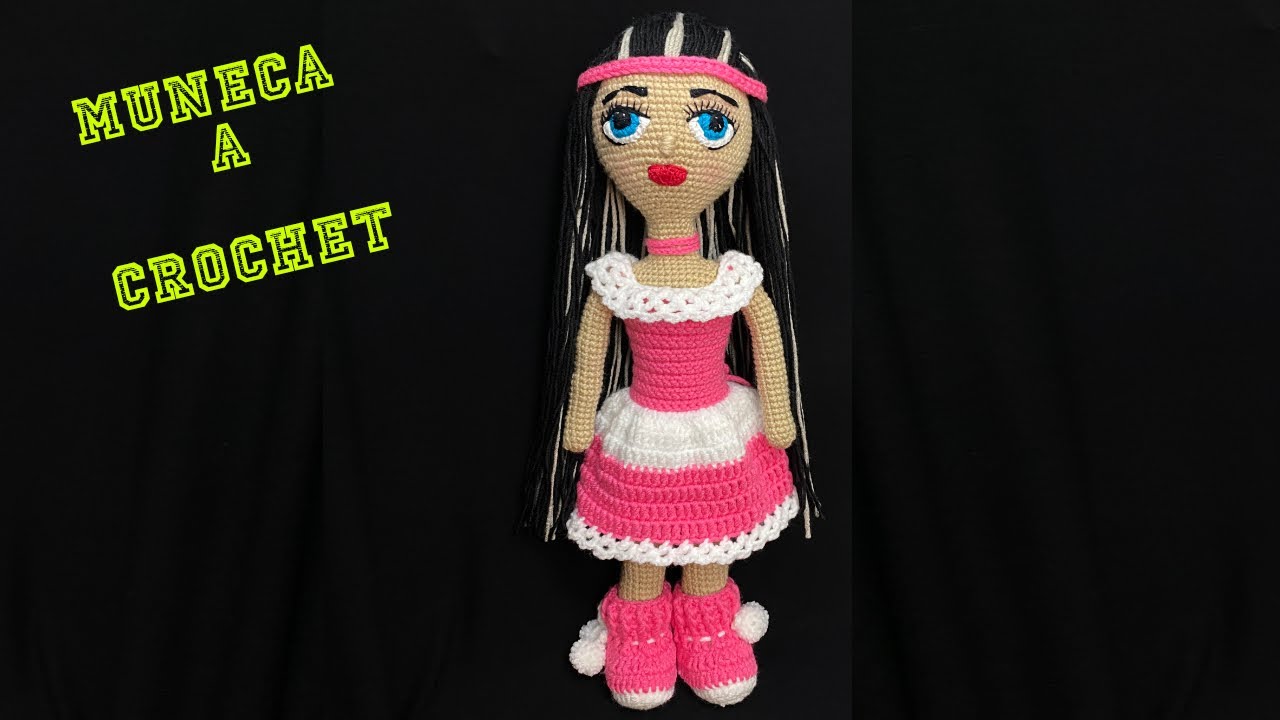 PASO A PASO PARA TEJER MUNECA AMIGURUMI PARTE 3