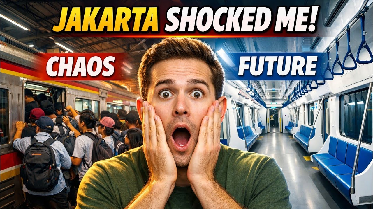 Jakarta's Public Transport SHOCKED Me (From Chaos to Modernity)