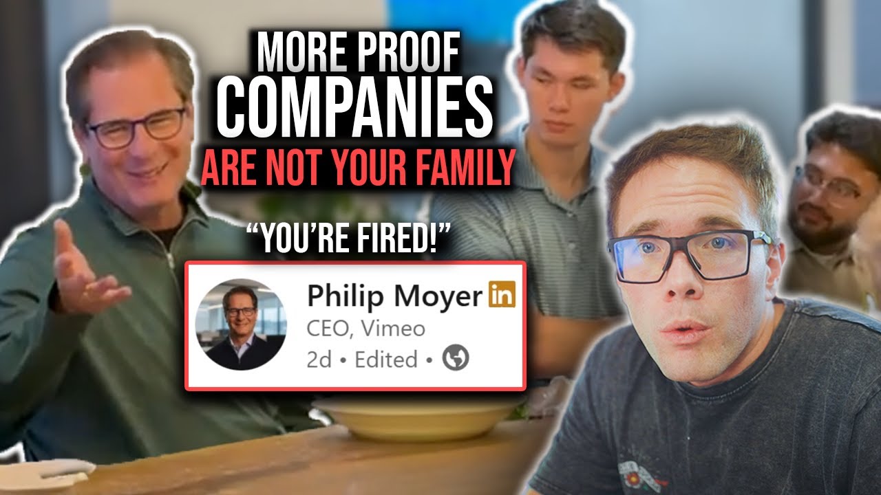 MORE PROOF COMPANIES ARE NOT YOUR FAMILY!