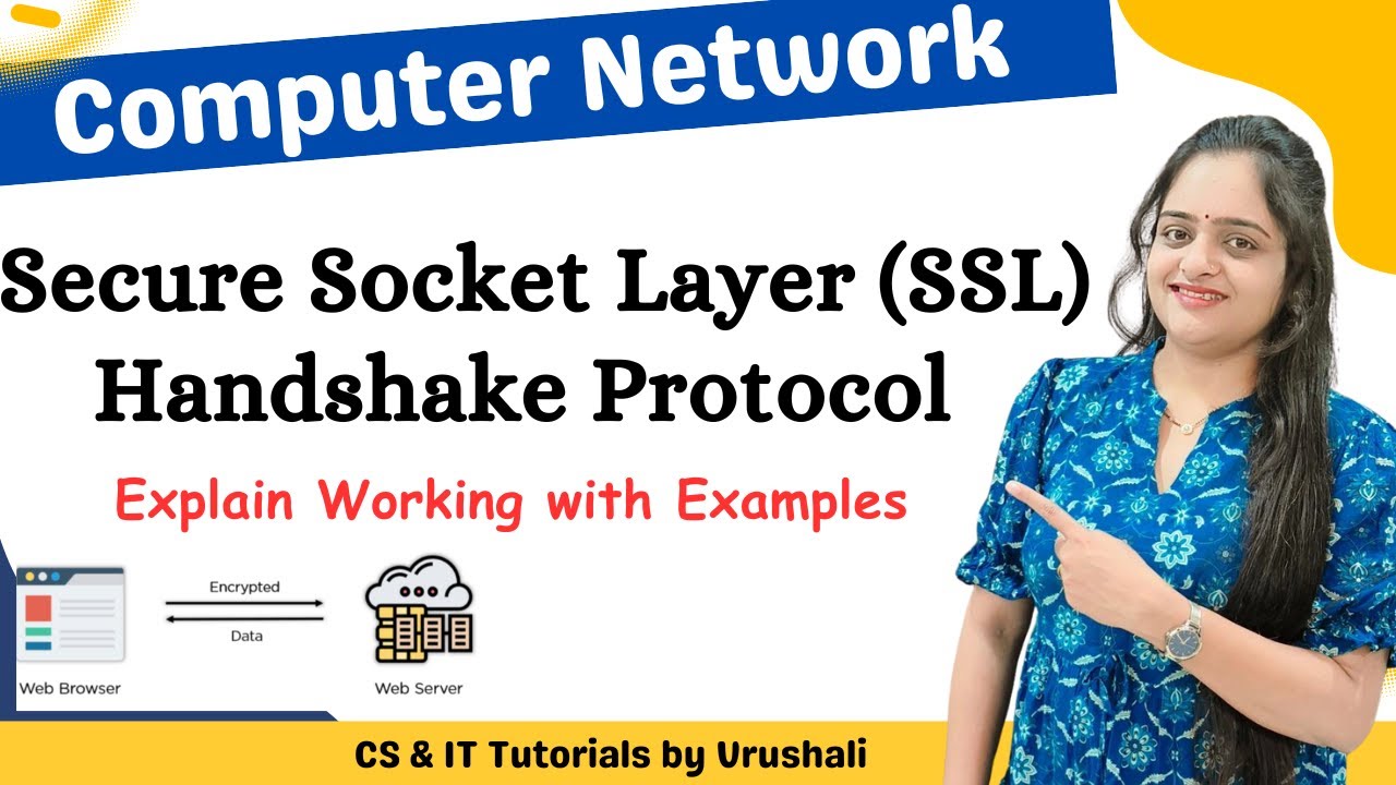 CN 37 : Secure Socket Layer (SSL) Handshake Protocol with Example