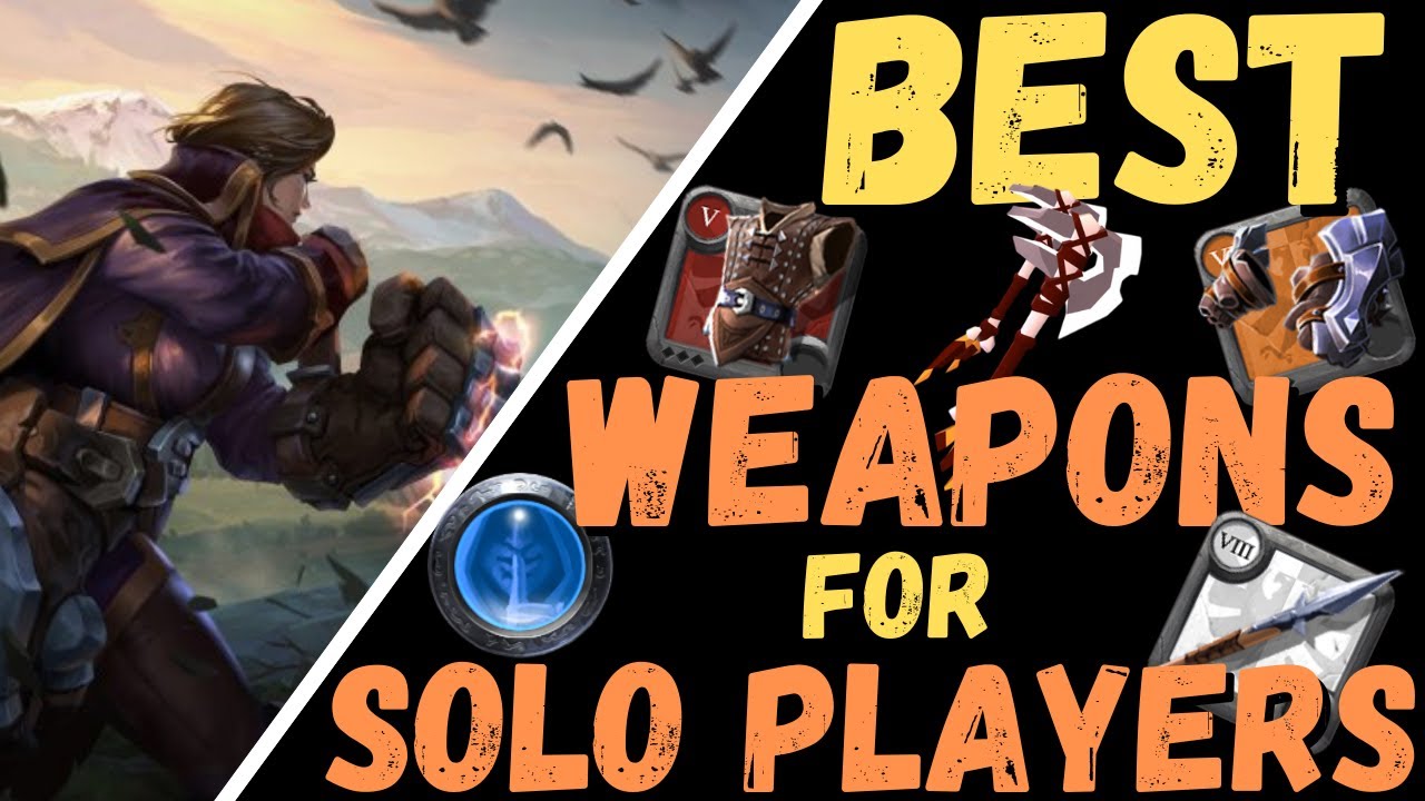 TOP 3 Weapons for SOLO Roaming in Black Zone/Ava Roads - Albion Online