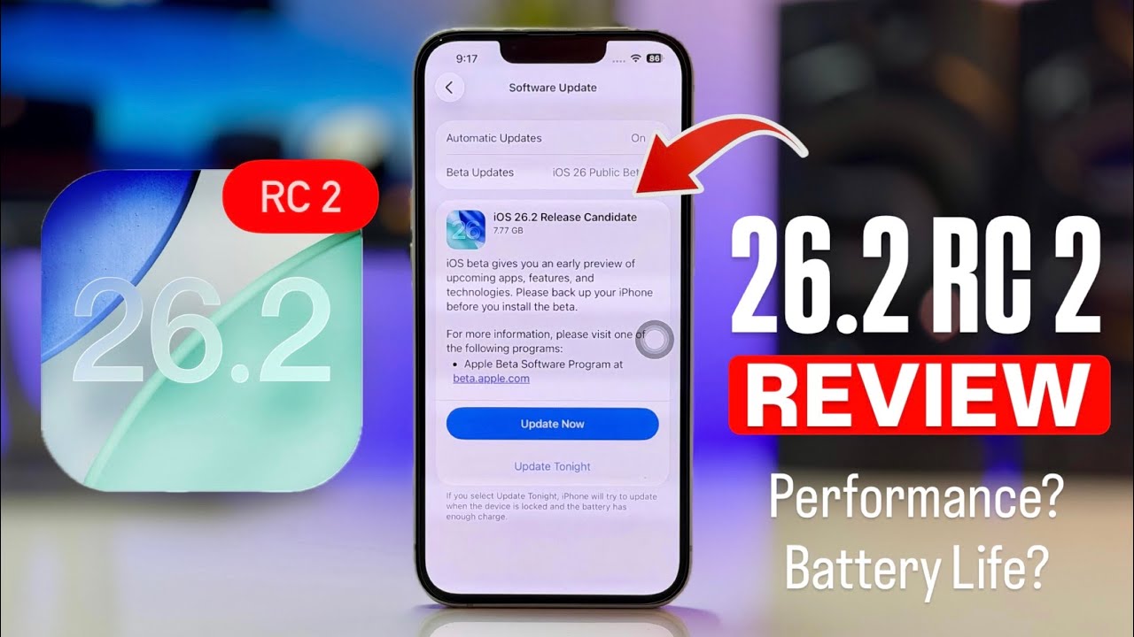 iOS 26.2 RC 2 Honest Review - IOS 26.2 Stable Update Release Date