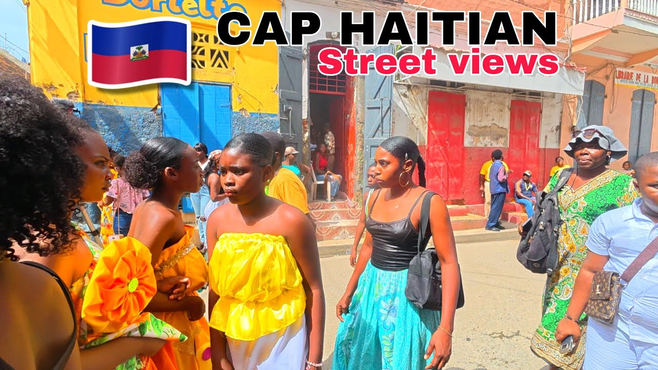 🇭🇹Haiti the Media Don't Show you (Walking in Cap haitian..Nice beautiful Women🥰) -labor day